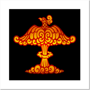 Phoenix Mushroom Cloud Posters and Art